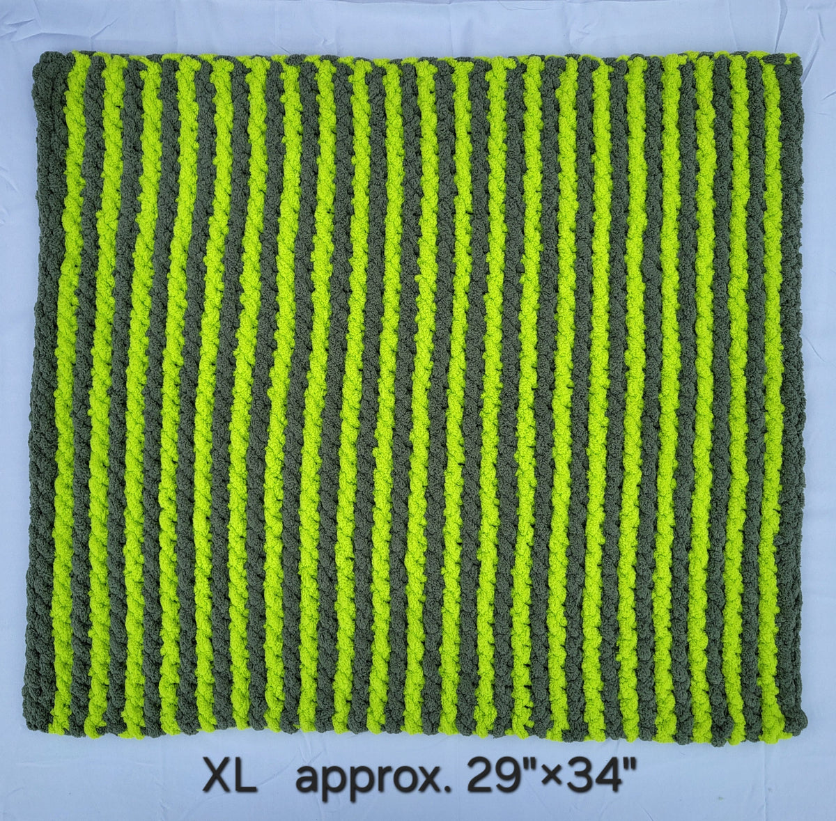 Olive & Lime Stripes Pet Pads™ - size XL