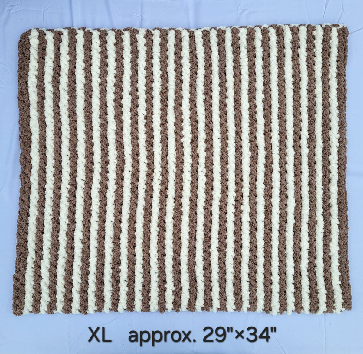 Tan & Cream Stripes Pet Pads™ - size XL