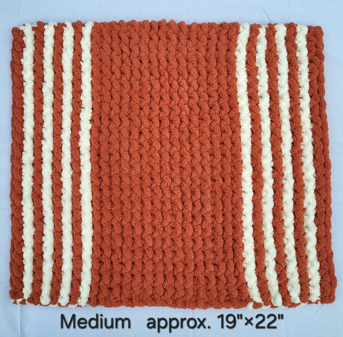 Pumpkin & Cream Trim Pet Pads™ - size medium