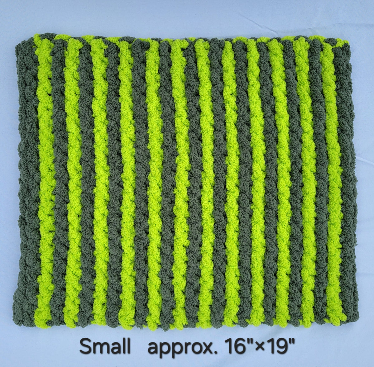 Olive & Lime Stripes Pet Pads™ - size small