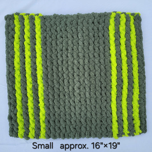 Olive & Lime Trim Pet Pads™ - size small