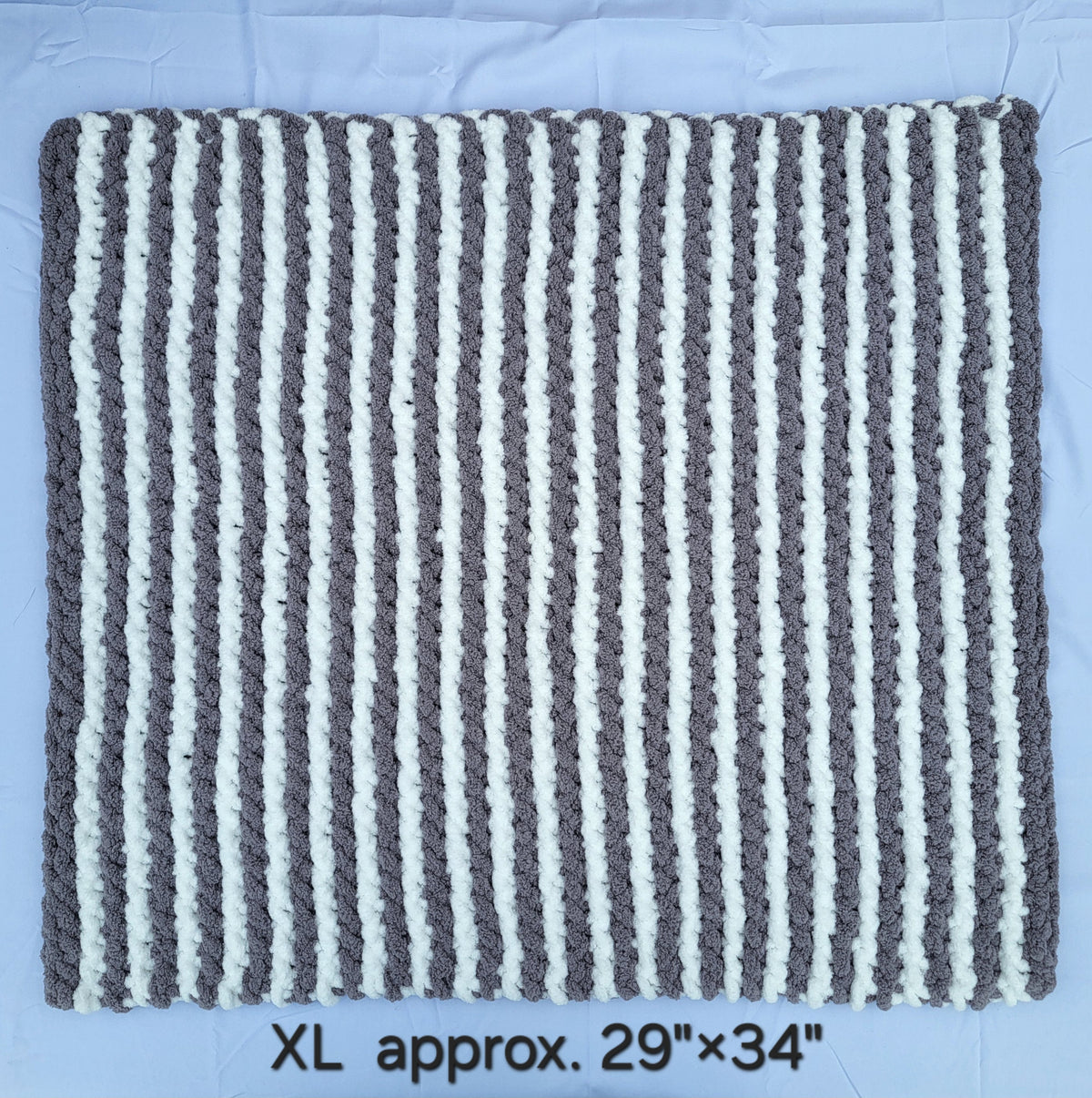 Gray & White Stripes Pet Pads™ - size XL
