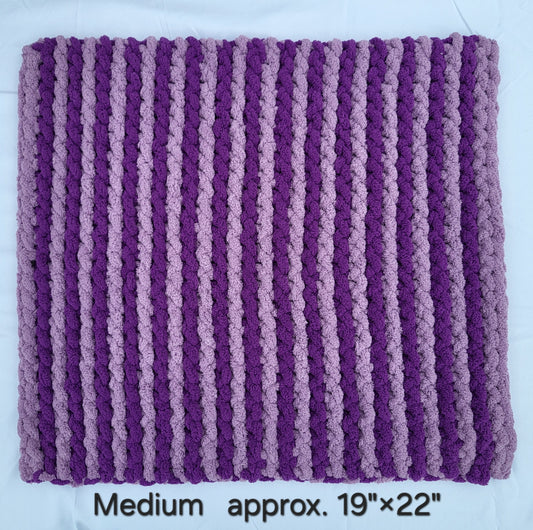 Princely Purple Stripes Pet Pads™ - size medium