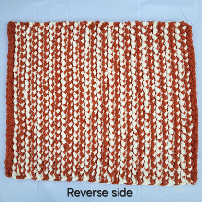 Pumpkin & Cream Stripes Pet Pads™ - size medium