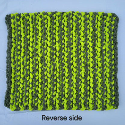 Olive & Lime Stripes Pet Pads™ - size small
