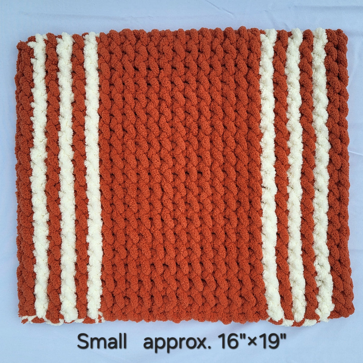 Pumpkin & Cream Trim Pet Pads™ - size small
