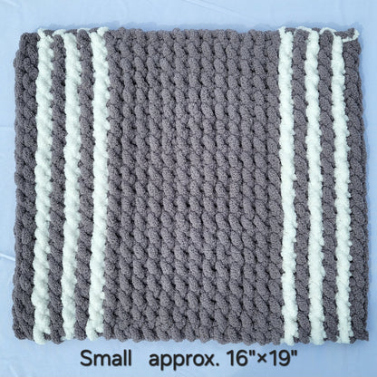 Gray & White Trim Pet Pads™ - size small