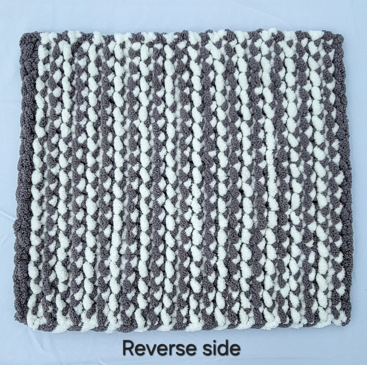 Gray & White Stripes Pet Pads™ - size small