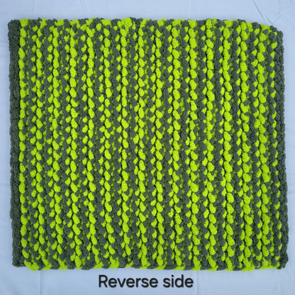Olive & Lime Stripes Pet Pads™ - size medium