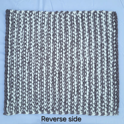 Gray & White Stripes Pet Pads™ - size large