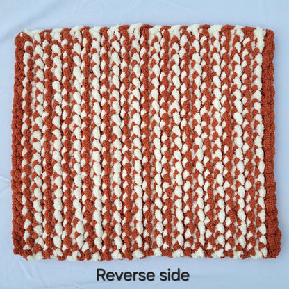 Pumpkin & Cream Stripes Pet Pads™ - size small