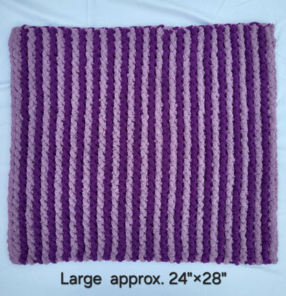 Princely Purple Stripes Pet Pads™ - size large