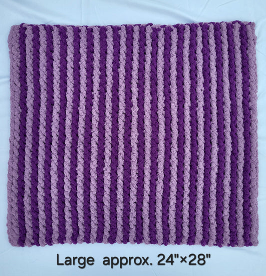 Princely Purple Stripes Pet Pads™ - size large
