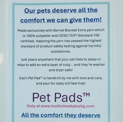 Mixed Blues Pet Pads™ - size large