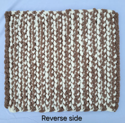 Tan & Cream Stripes Pet Pads™ - size small